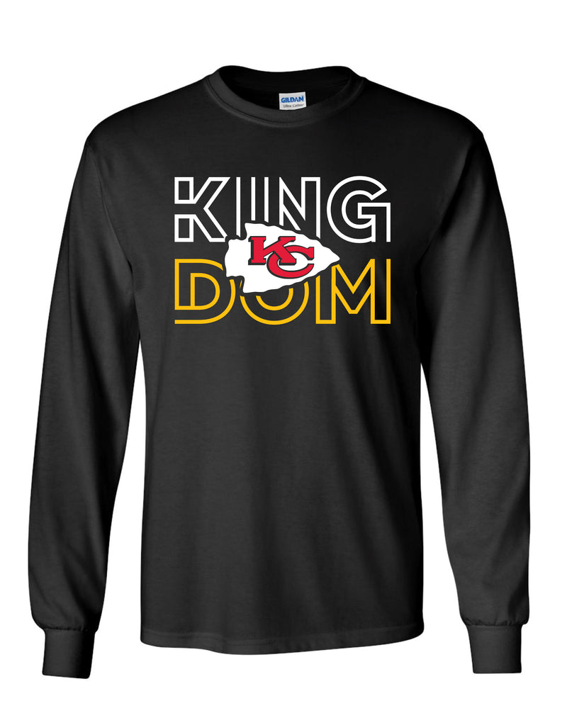 KC Chiefs Long Sleeve Tee - Kingdom Design