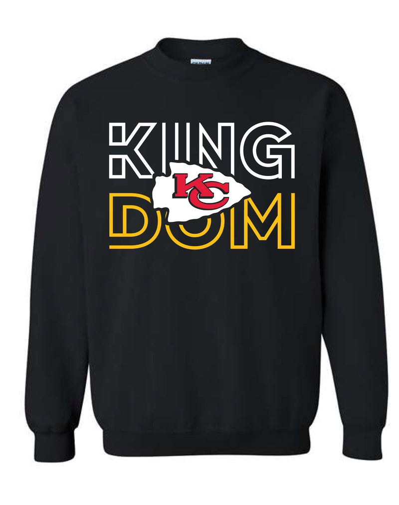 KC Chiefs Crewneck Sweatshirt - Kingdom Design