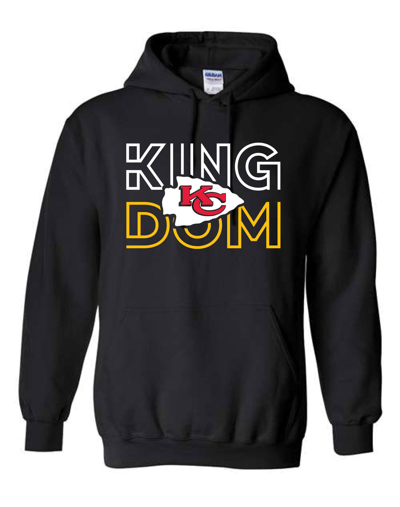 KC Chiefs Hooded Sweatshirt - Kingdom Design