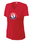 Midwest Bandits Ladies Drifit V-Neck Tee
