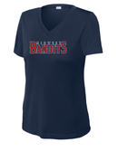 Midwest Bandits Ladies Drifit V-Neck Tee