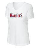 Midwest Bandits Ladies Drifit V-Neck Tee