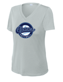 Chaos Softball Ladies Drifit V-Neck Tee