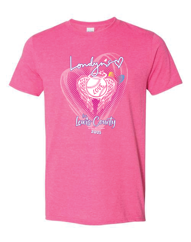 Londyn's Love for Lewis County Softstyle T-Shirt