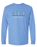 Chaos Softball Long Sleeve T-Shirt