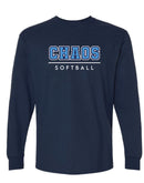 Chaos Softball Long Sleeve T-Shirt