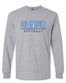 Chaos Softball Long Sleeve T-Shirt