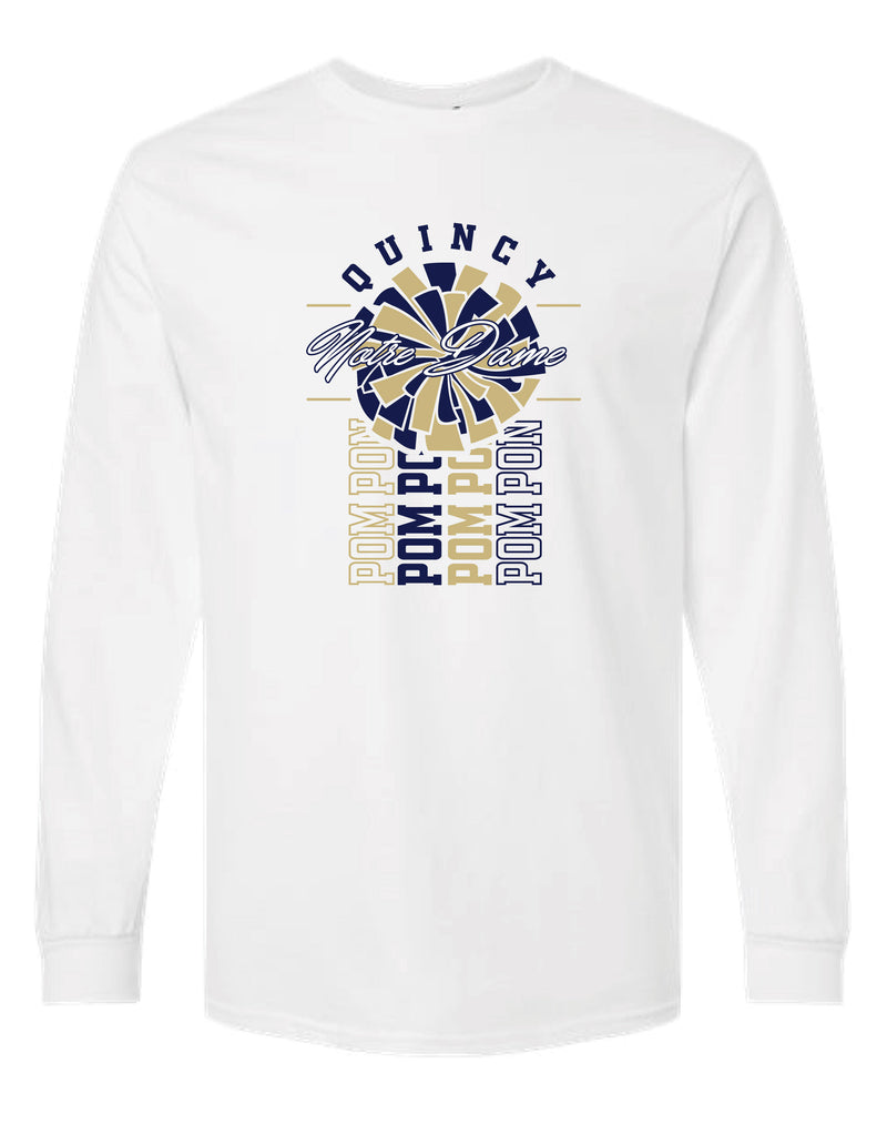 QND Poms 2025 Long Sleeve T-Shirt