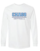 Chaos Softball Long Sleeve T-Shirt