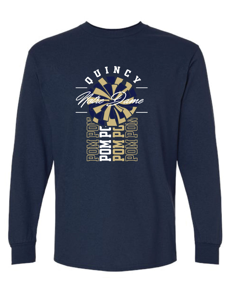 QND Poms 2025 Long Sleeve T-Shirt