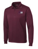 Bank of Monticello Drifit Long Sleeve Polo