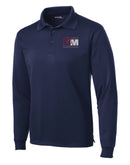 Bank of Monticello Drifit Long Sleeve Polo