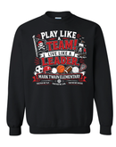 Hannibal Elementary - Mark Twain Crewneck Sweatshirt