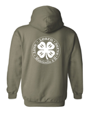 Monticello 4-H Club Live Learn Serve Hooded Sweatshirt
