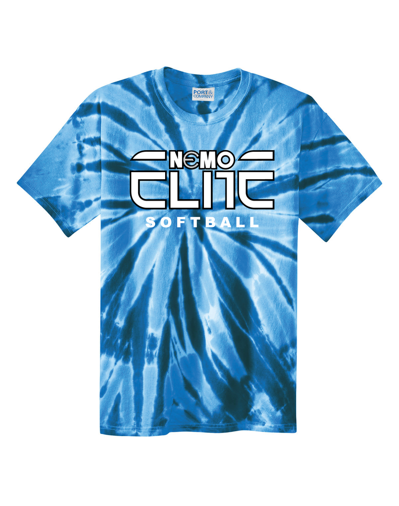 NEMO Elite Softball 2025 Tie Dye T-Shirt