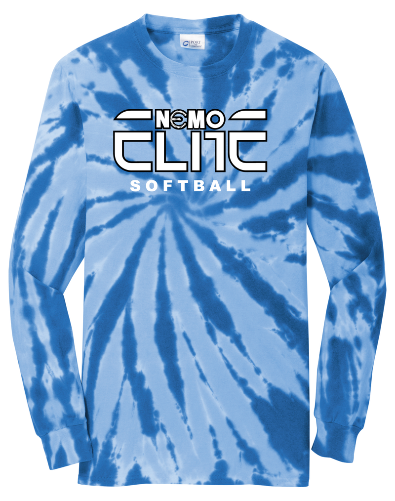 NEMO Elite Softball 2025 Tie Dye Long Sleeve T-Shirt