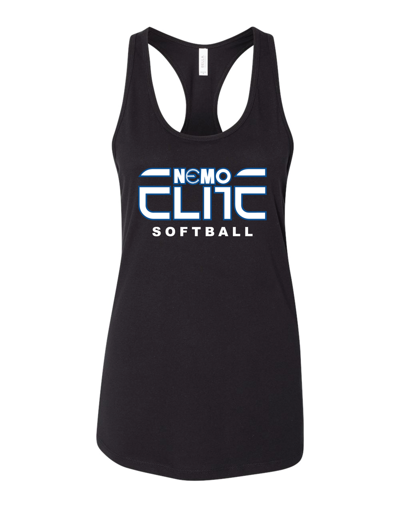 NEMO Elite Softball 2025 Racerback Tank Top