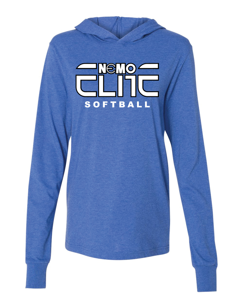 NEMO Elite Softball 2025 Hooded Long Sleeve T-Shirt