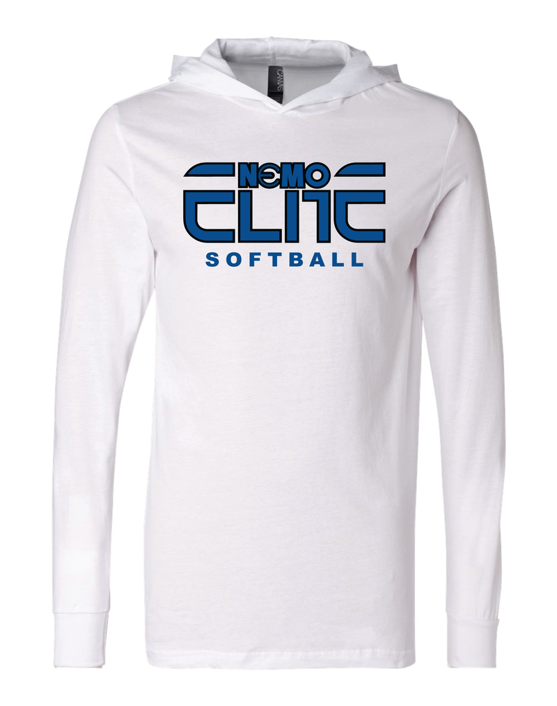 NEMO Elite Softball 2025 Hooded Long Sleeve T-Shirt