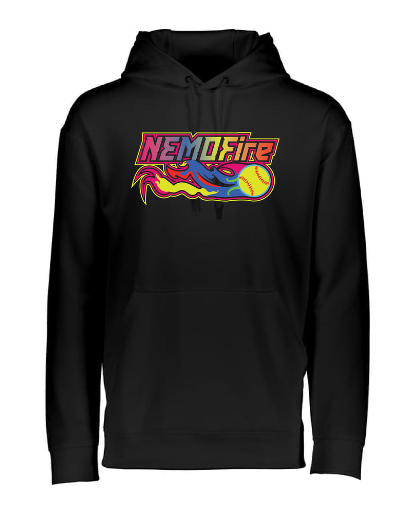 NEMO Fire Softball 2025 Drifit Hooded Sweatshirt