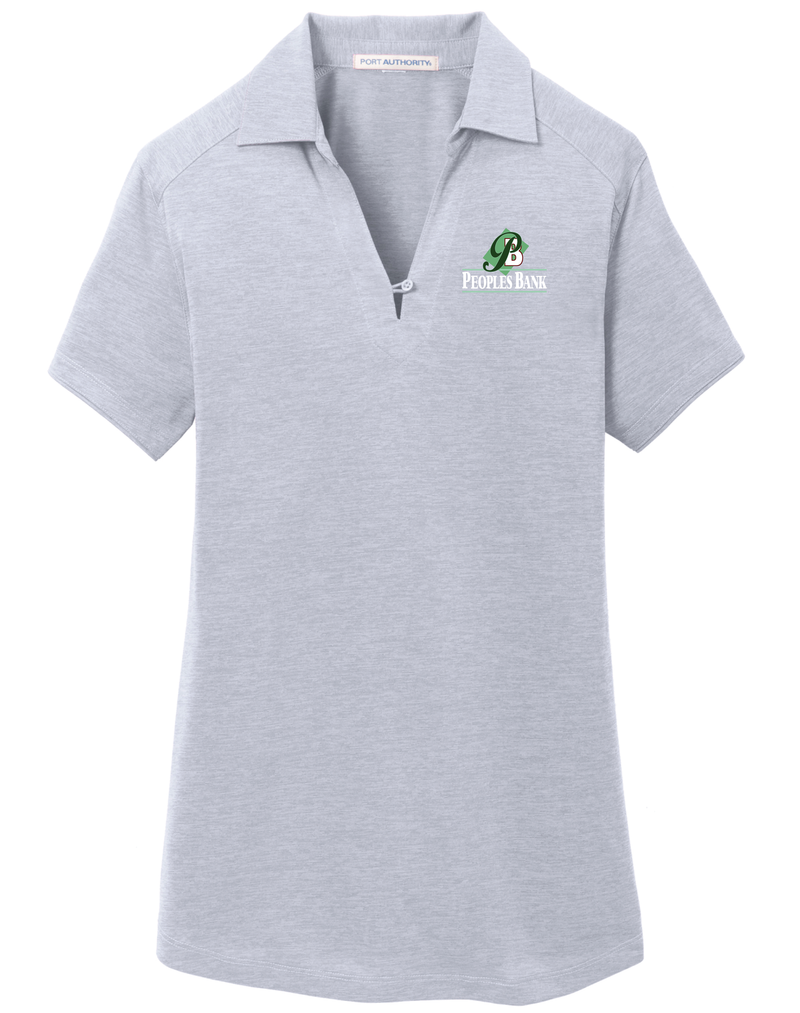 PBW Ladies Heather Performance Polo