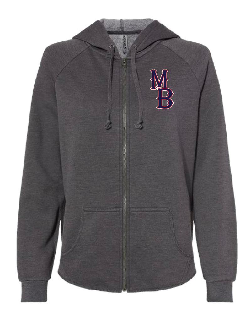 Midwest Bandits 2024 Women's Full-Zip Hooded Sweatshirt