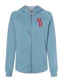 Midwest Bandits Women's Full-Zip Hooded Sweatshirt