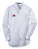 Bank of Monticello Men's Plaid Button Down Shirt