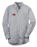 Bank of Monticello Men's Plaid Button Down Shirt