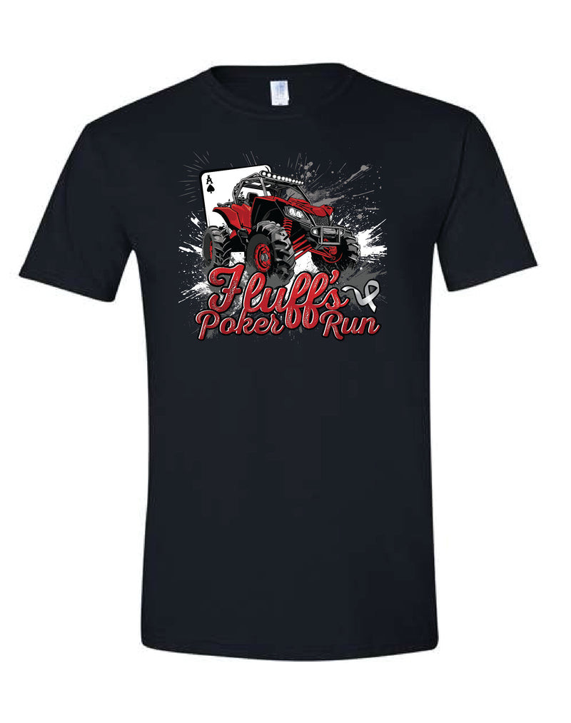 Fluffs Poker Run Softstyle T-Shirt