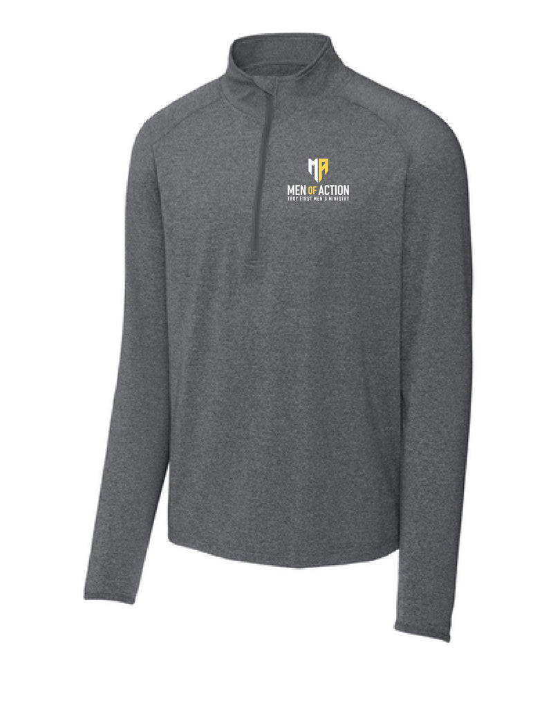 TFBC Men of Action 1/4 Zip Pullover