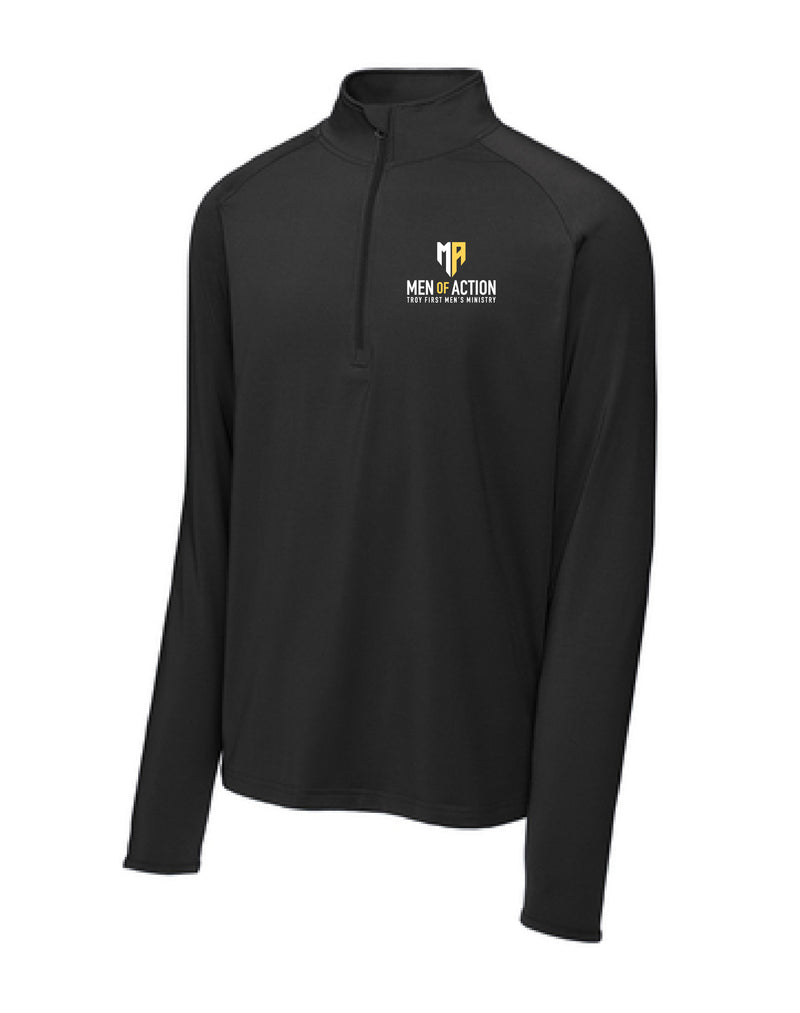 TFBC Men of Action 1/4 Zip Pullover