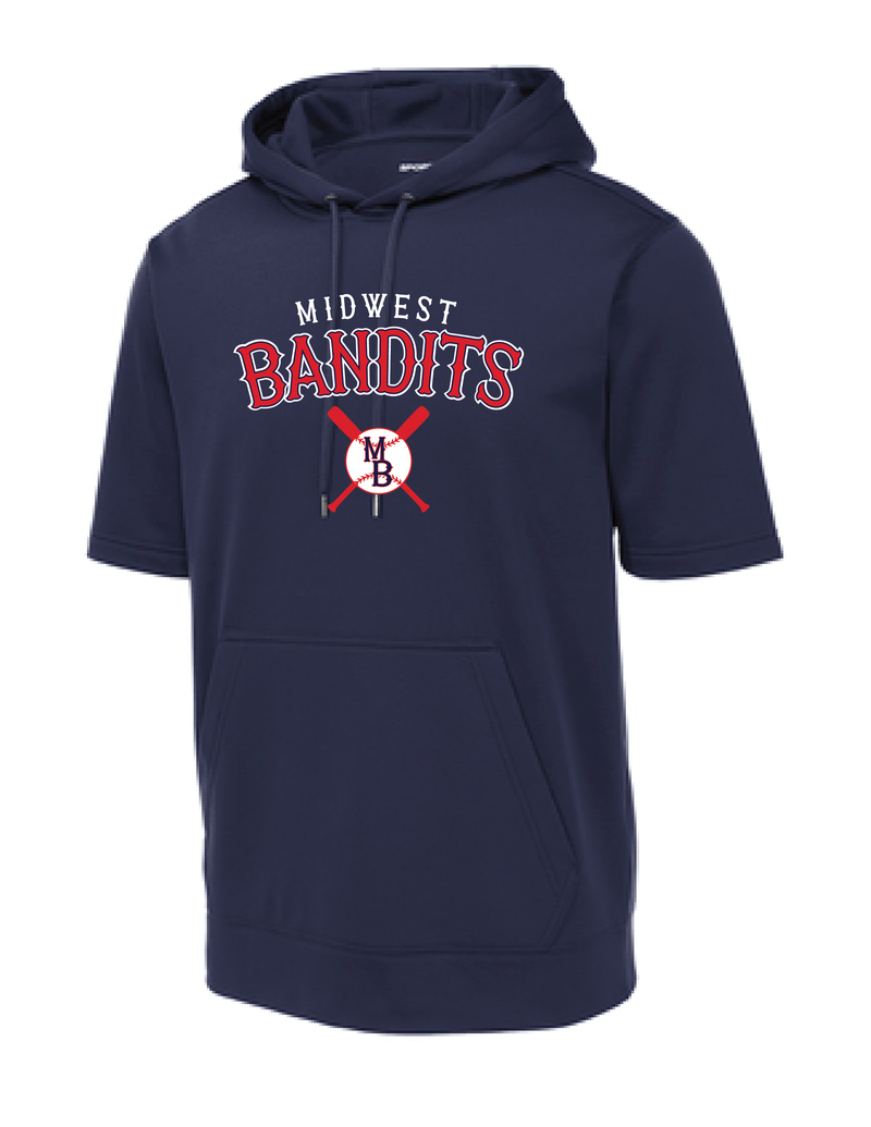 Midwest Bandits 2024 Short Sleeve Hooded Pullover
