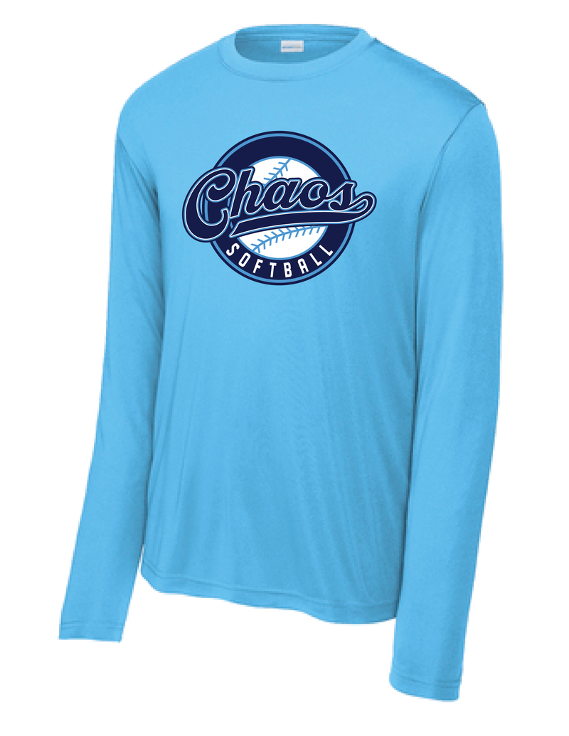 Chaos Softball Drifit Long Sleeve Tee