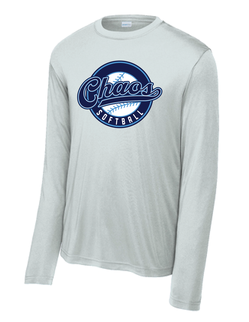 Chaos Softball Drifit Long Sleeve Tee