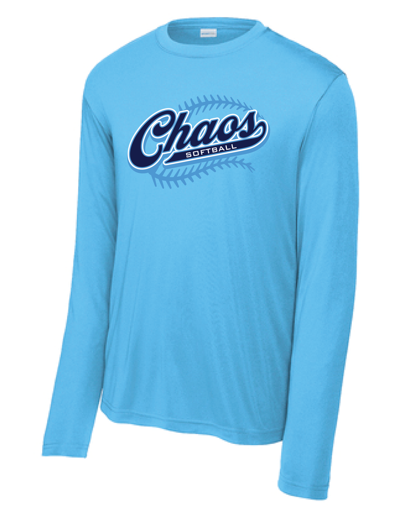 Chaos Softball Drifit Long Sleeve Tee