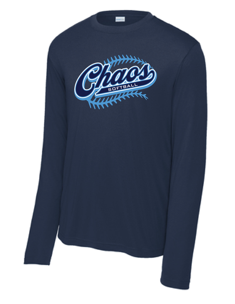 Chaos Softball Drifit Long Sleeve Tee