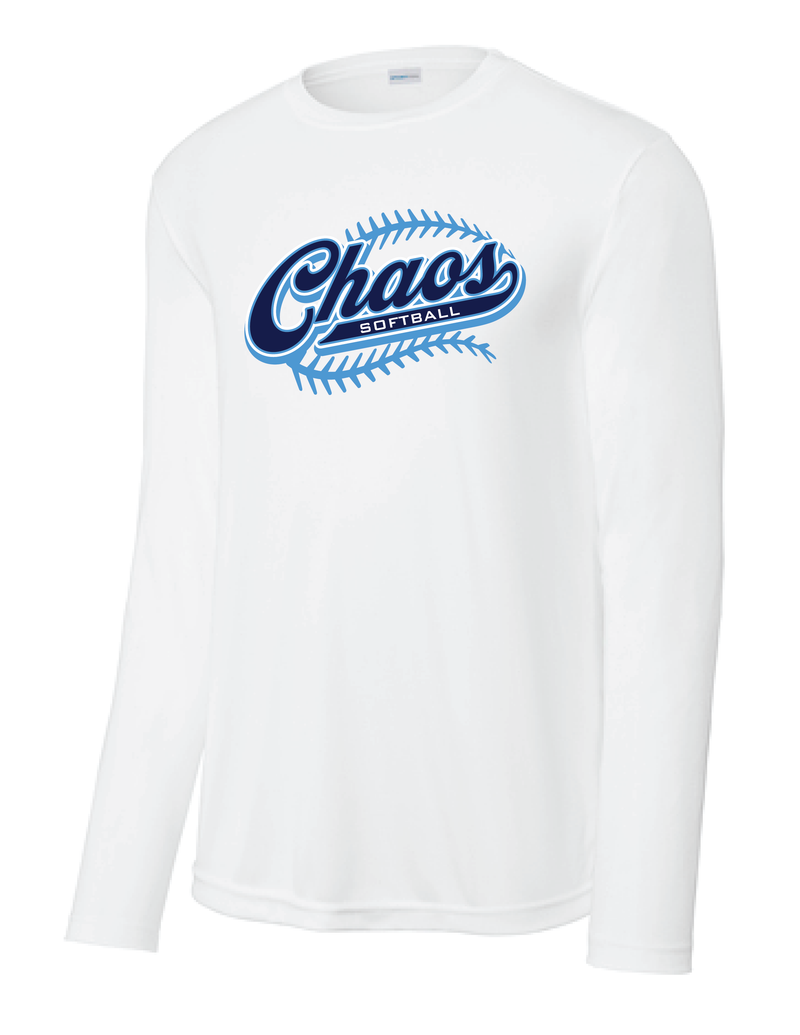 Chaos Softball Drifit Long Sleeve Tee