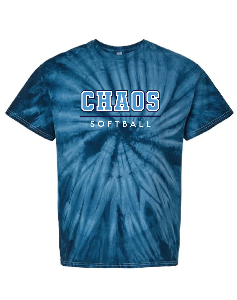 Chaos Softball Tie Dye T-Shirt