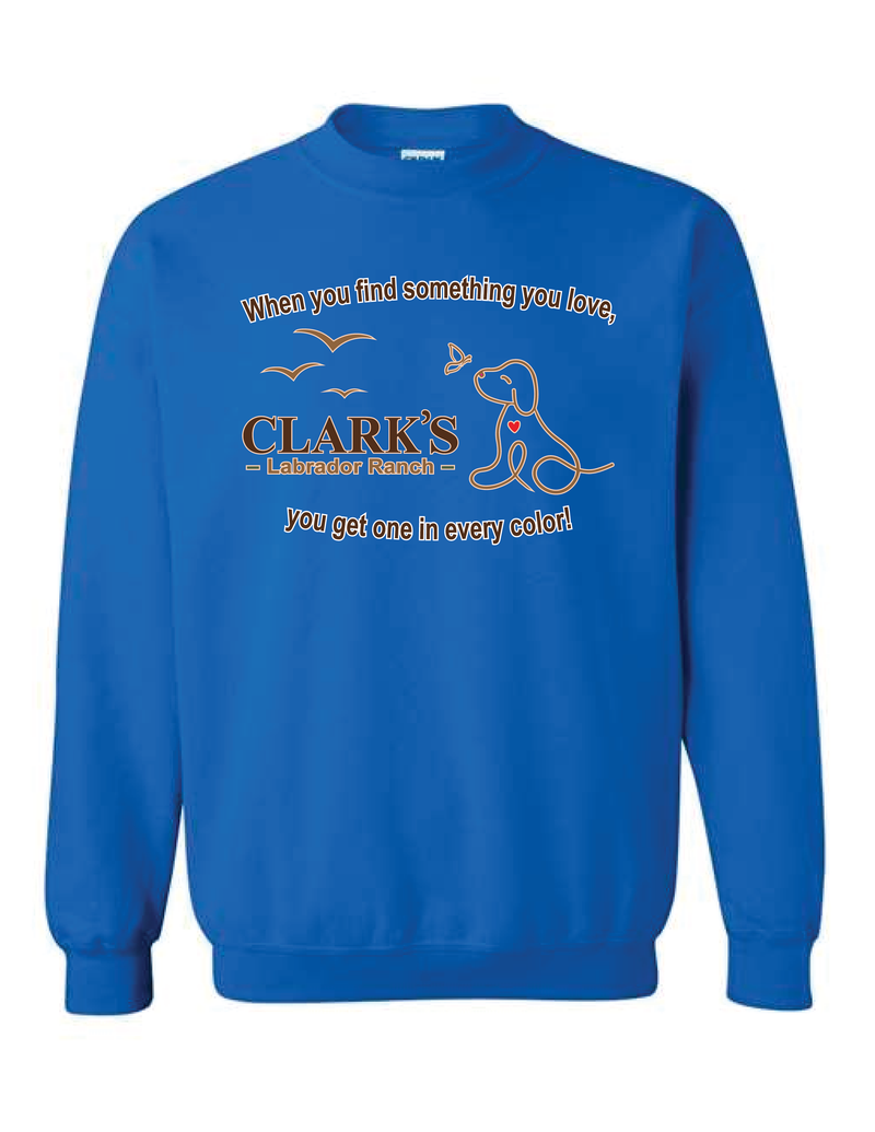 Clark's Labrador Ranch Crewneck Sweatshirt