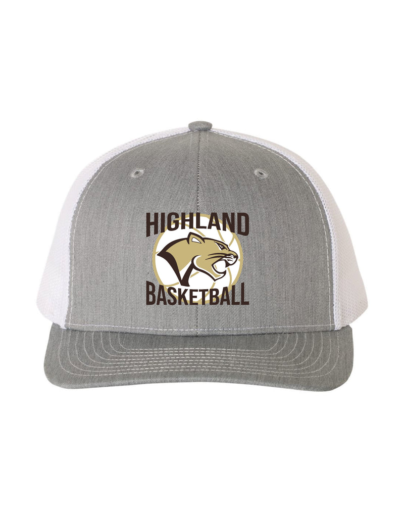 Highland Girls Basketball 2024 Snapback Trucker Hat