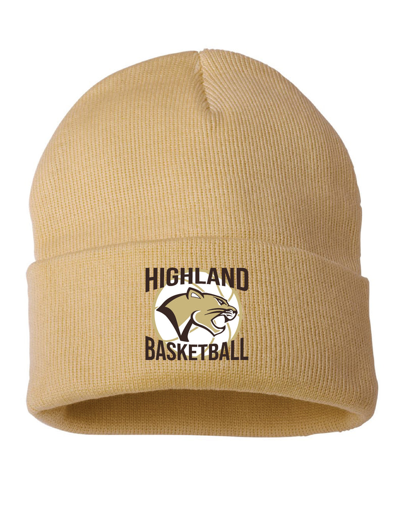 Highland Girls Basketball 2024 Beanie