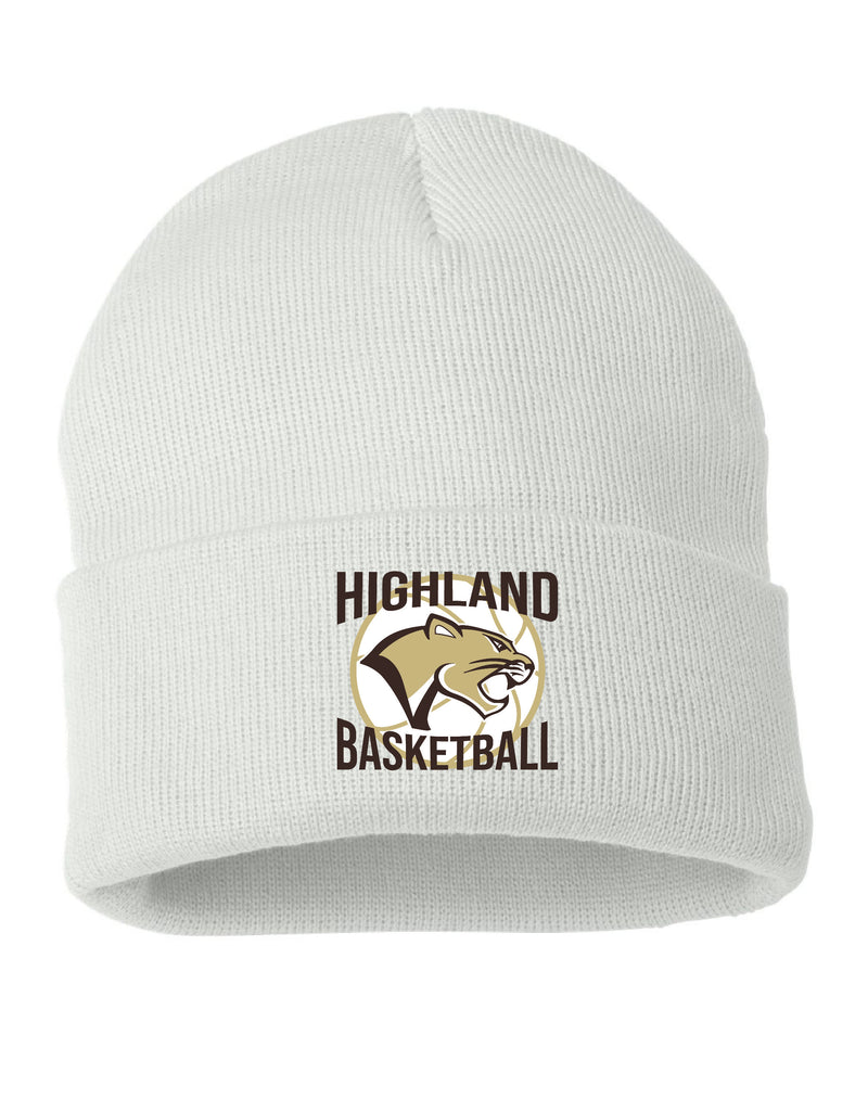 Highland Girls Basketball 2024 Beanie