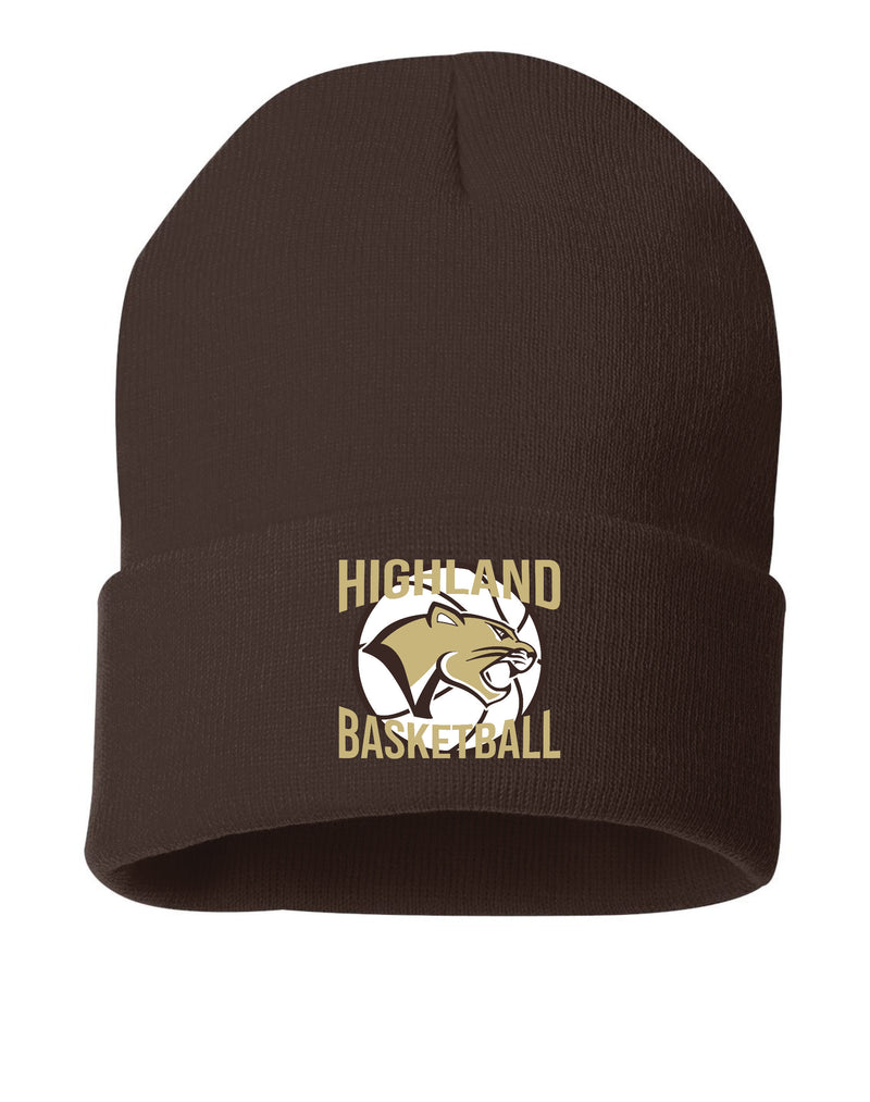 Highland Girls Basketball 2024 Beanie