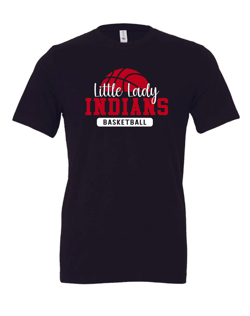 Little Lady Indians Basketball Softstyle T-Shirt