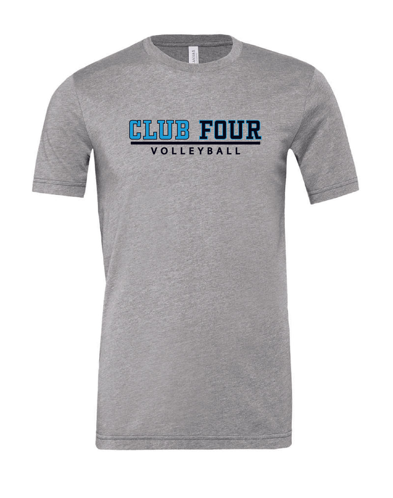 Club Four Volleyball Softstyle T-Shirt