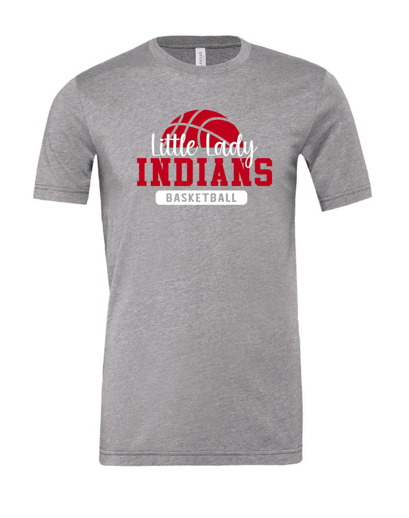 Little Lady Indians Basketball Softstyle T-Shirt