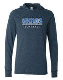 Chaos Softball Jersey Hooded Long Sleeve Tee