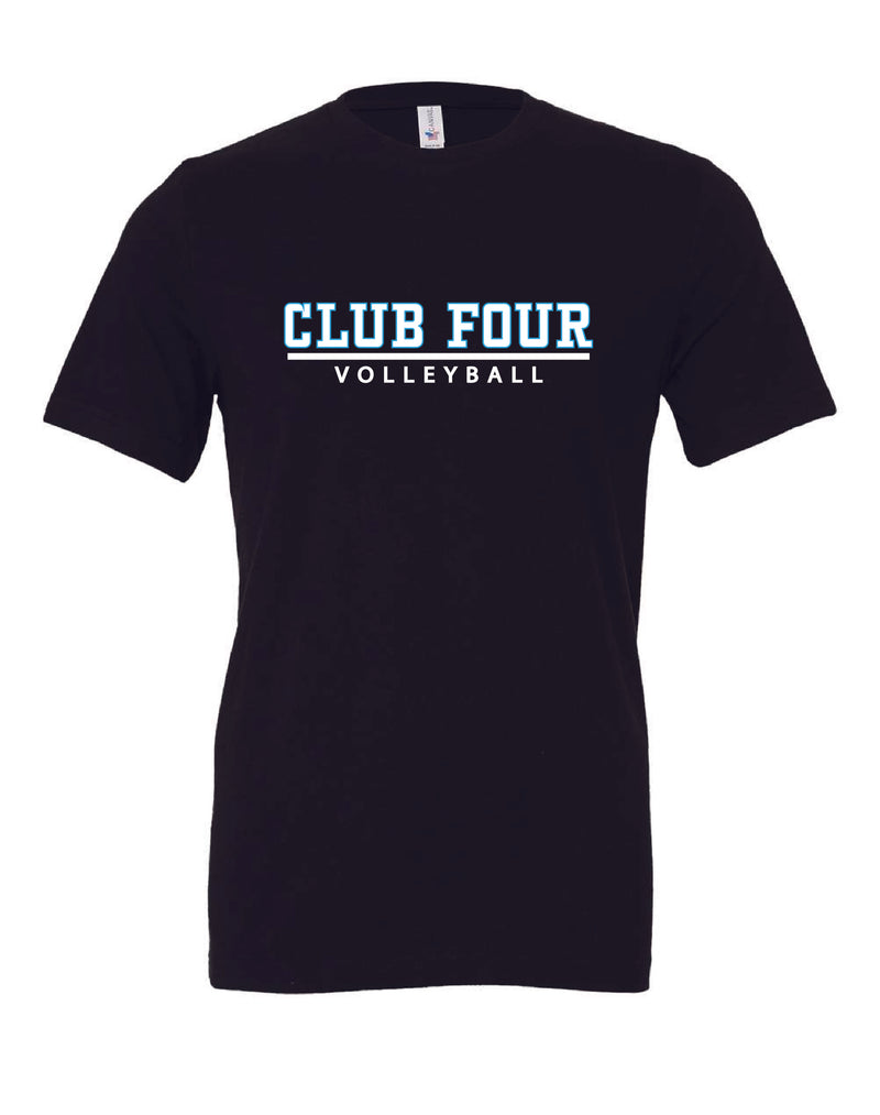 Club Four Volleyball Softstyle T-Shirt