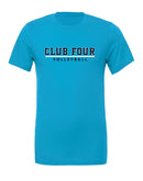 Club Four Volleyball Softstyle T-Shirt